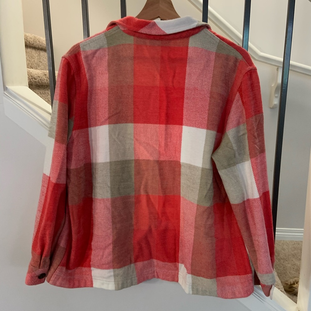 Carol Reed Plaid Button Up Flannel - Picture 3 of 4